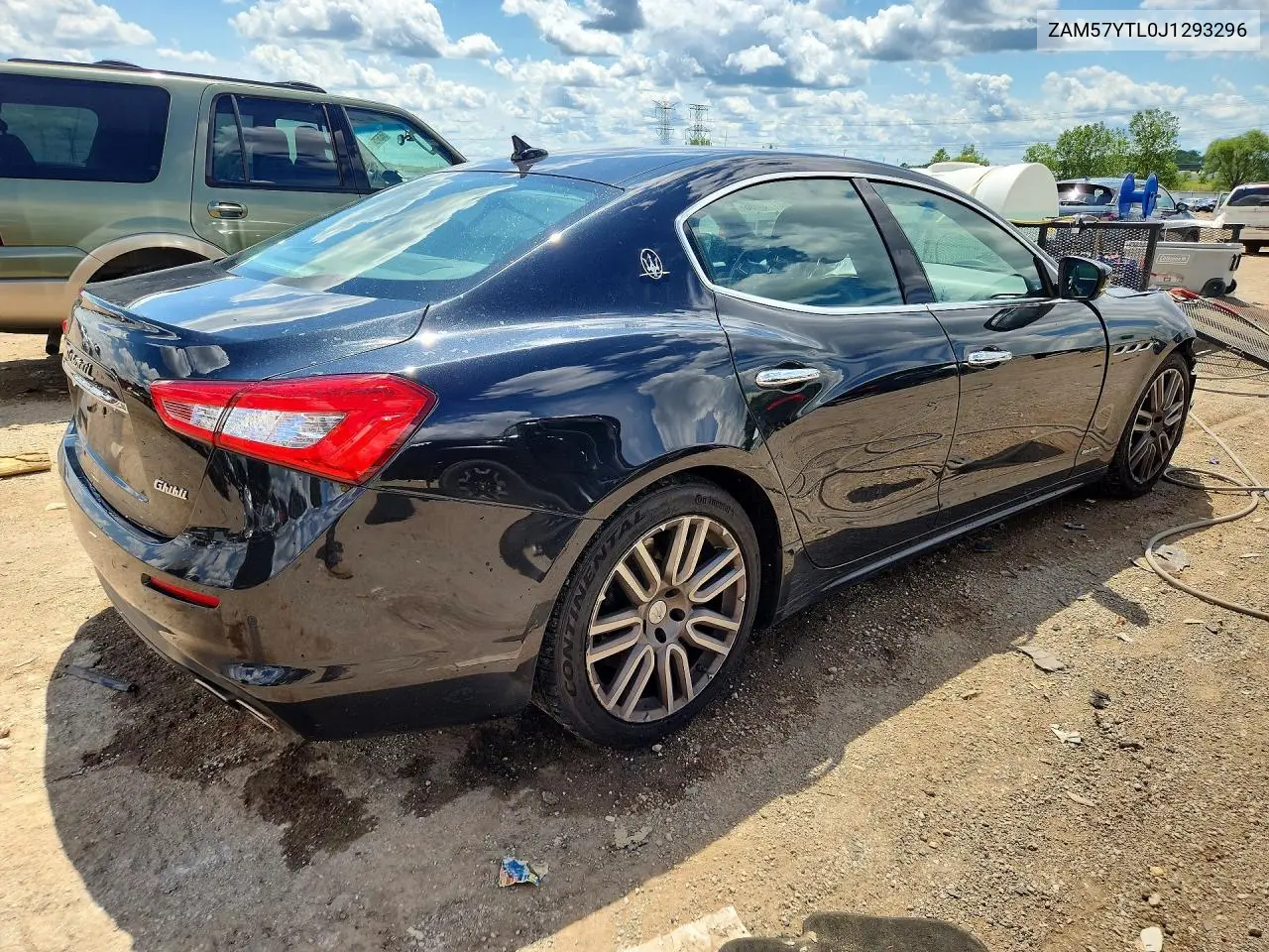 2018 Maserati Ghibli S/Q4/Luxury VIN: ZAM57YTL0J1293296 Lot: 58775706