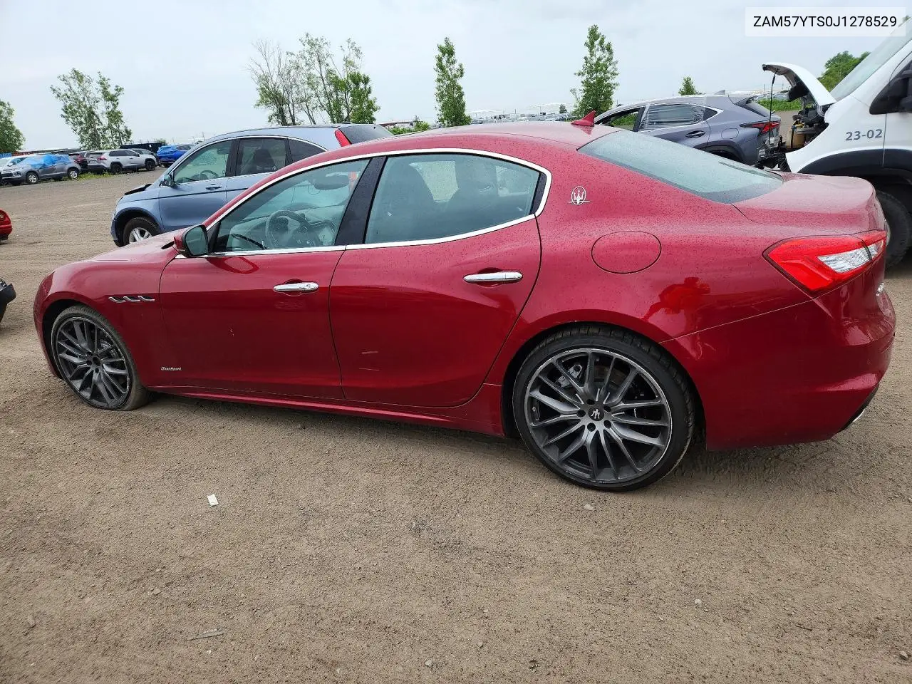 2018 Maserati Ghibli VIN: ZAM57YTS0J1278529 Lot: 59304876