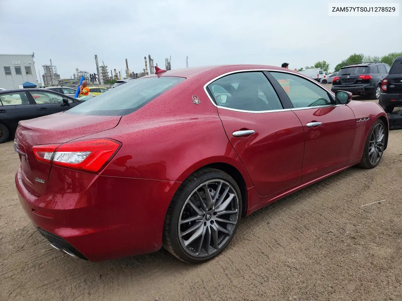 2018 Maserati Ghibli VIN: ZAM57YTS0J1278529 Lot: 59304876