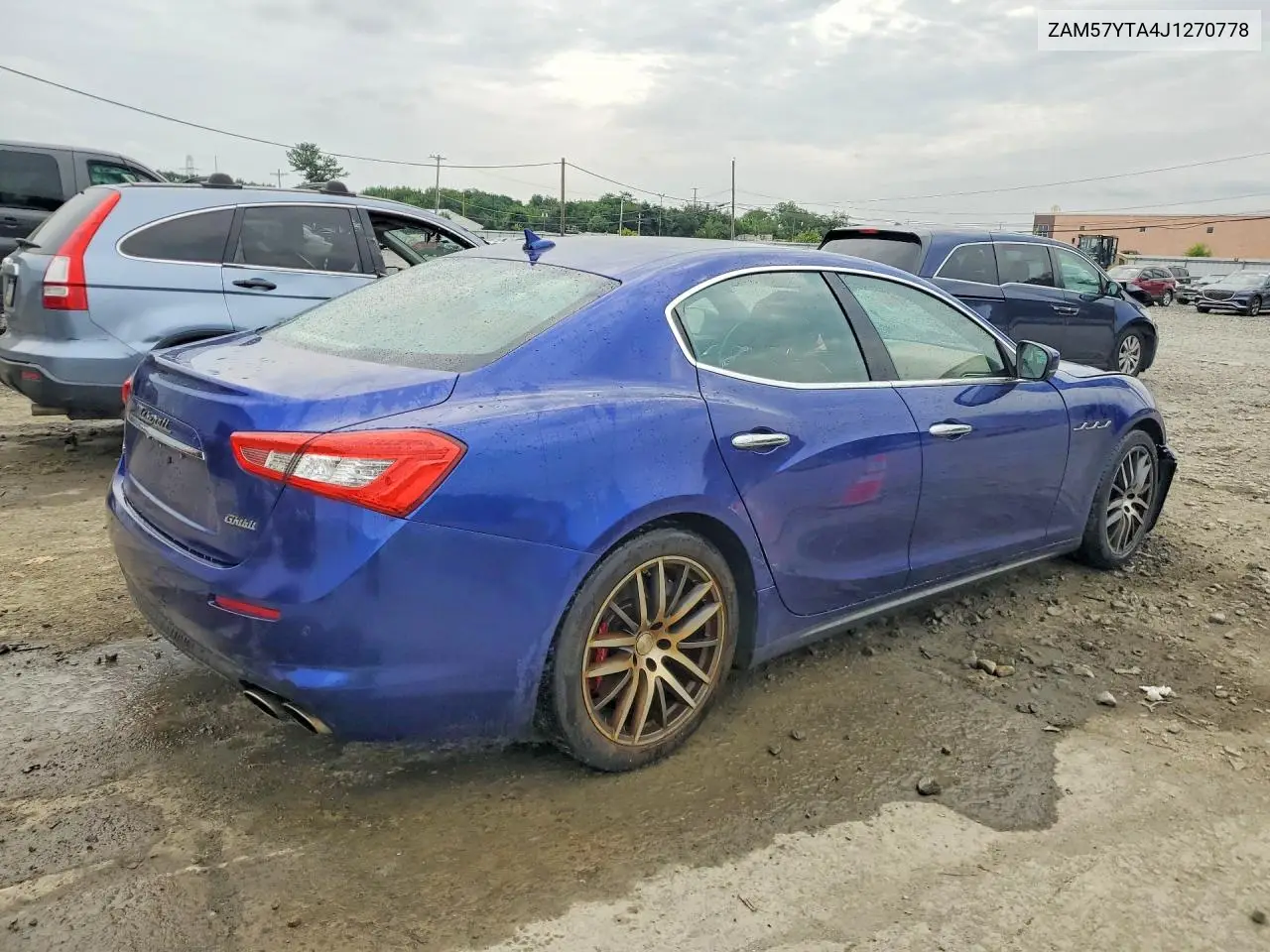 2018 Maserati Ghibli S VIN: ZAM57YTA4J1270778 Lot: 60066326