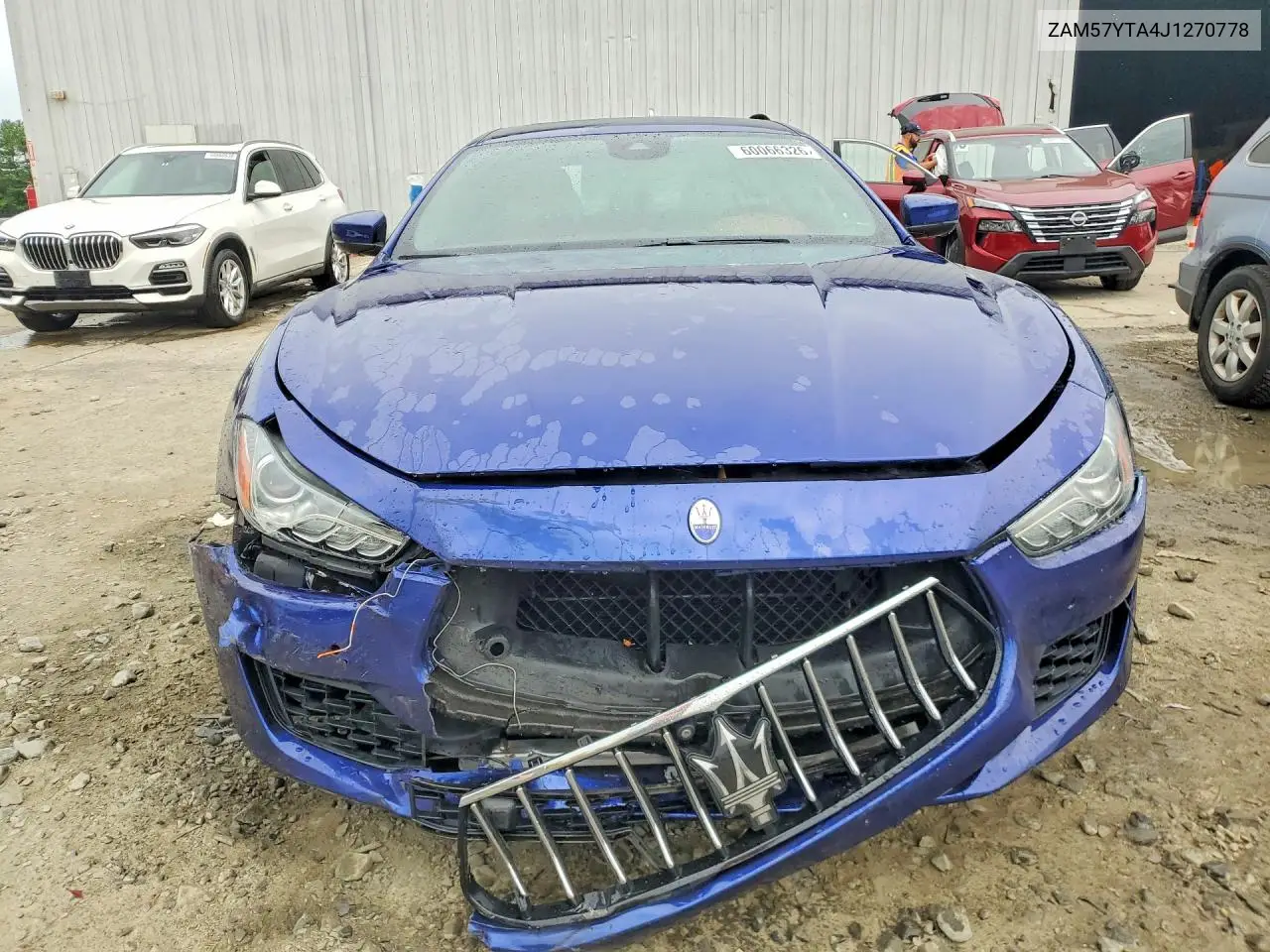 2018 Maserati Ghibli S VIN: ZAM57YTA4J1270778 Lot: 60066326