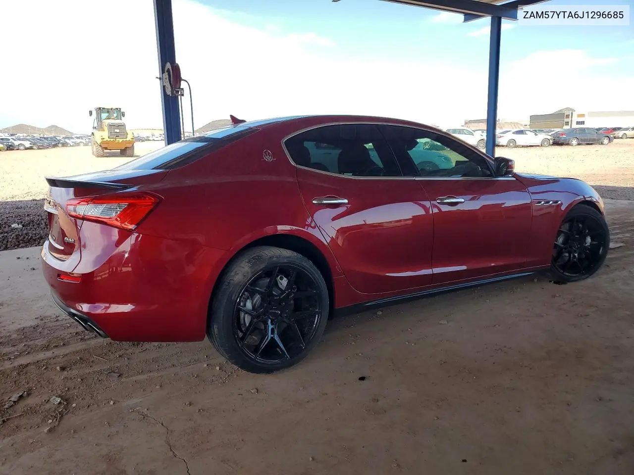 2018 Maserati Ghibli S/Q4 VIN: ZAM57YTA6J1296685 Lot: 61367006