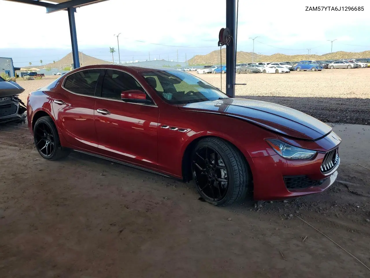 2018 Maserati Ghibli S/Q4 VIN: ZAM57YTA6J1296685 Lot: 61367006