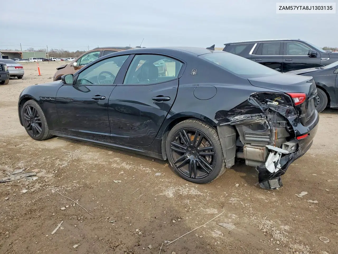 2018 Maserati Ghibli VIN: ZAM57YTA8J1303135 Lot: 73469955