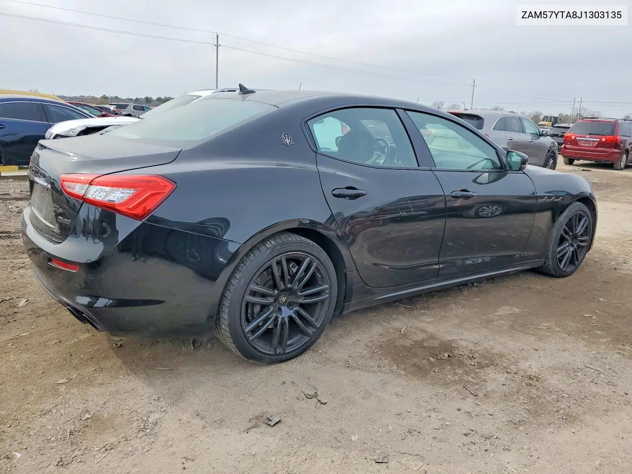 2018 Maserati Ghibli VIN: ZAM57YTA8J1303135 Lot: 73469955