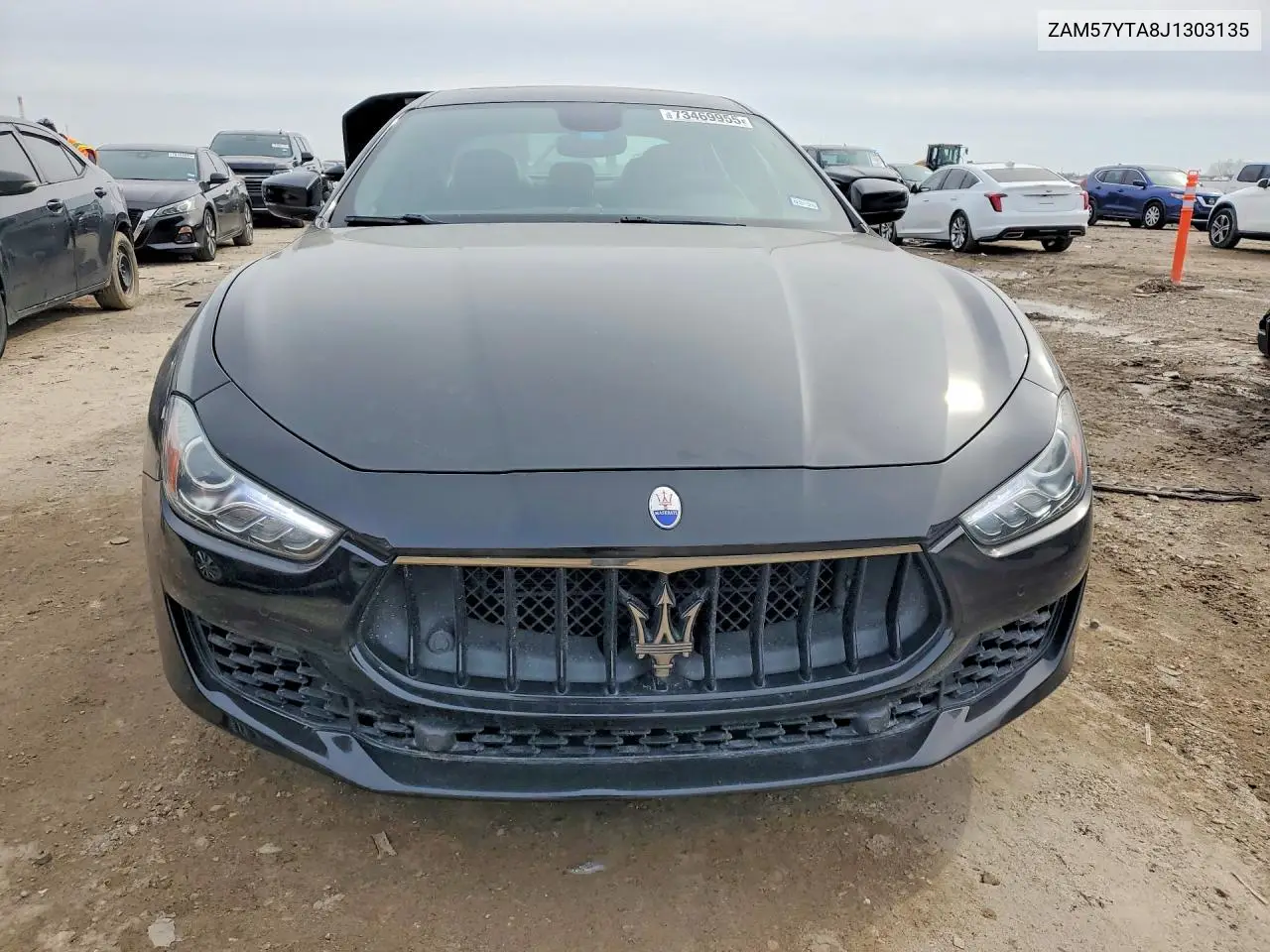 2018 Maserati Ghibli VIN: ZAM57YTA8J1303135 Lot: 73469955