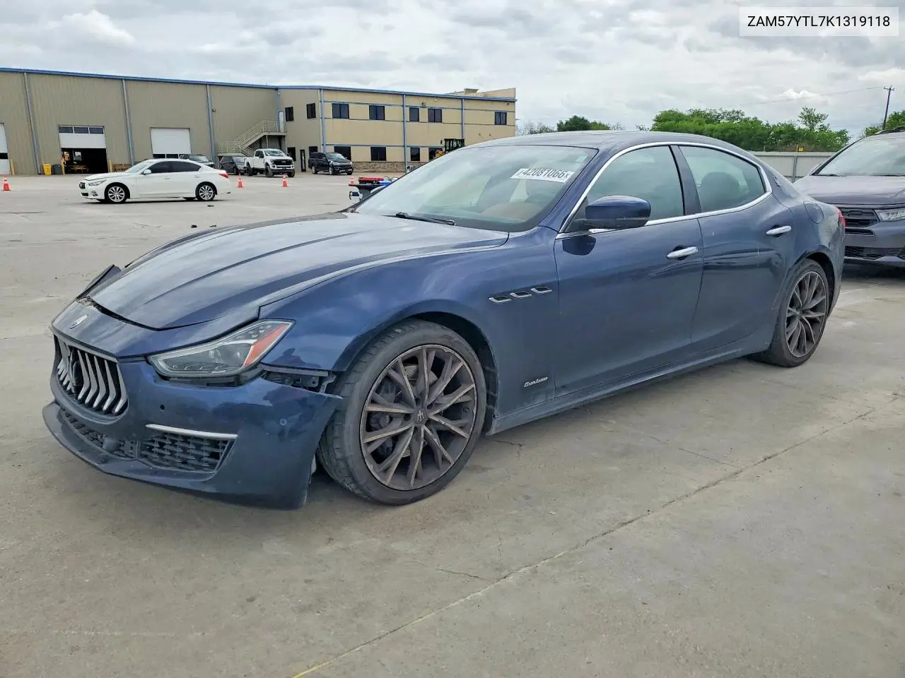 2019 Maserati Ghibli S VIN: ZAM57YTL7K1319118 Lot: 42081066