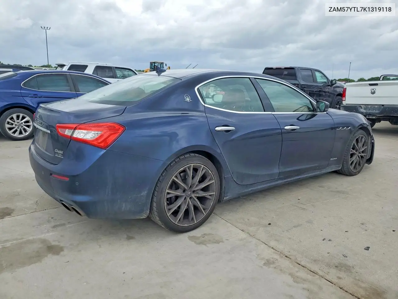2019 Maserati Ghibli S VIN: ZAM57YTL7K1319118 Lot: 42081066