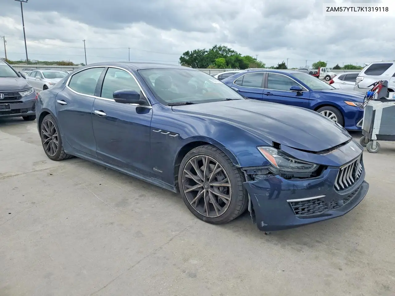 2019 Maserati Ghibli S VIN: ZAM57YTL7K1319118 Lot: 42081066