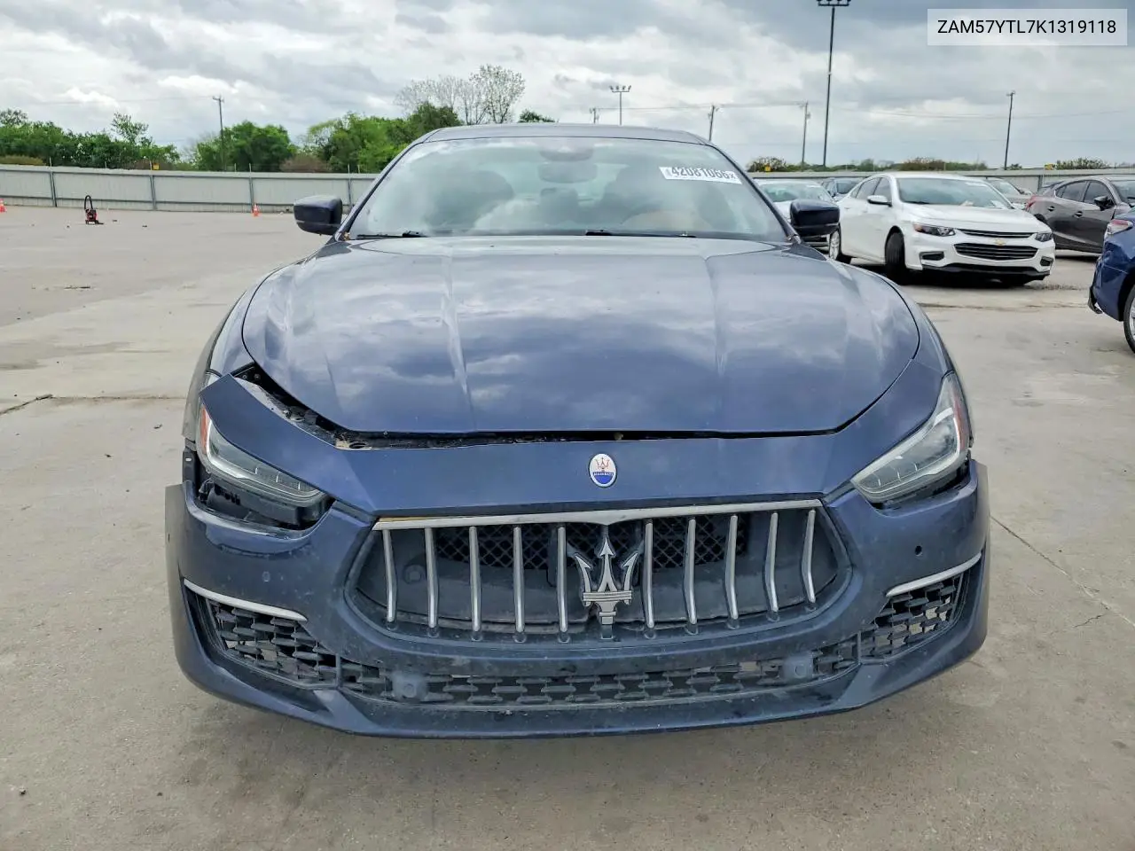 2019 Maserati Ghibli S VIN: ZAM57YTL7K1319118 Lot: 42081066