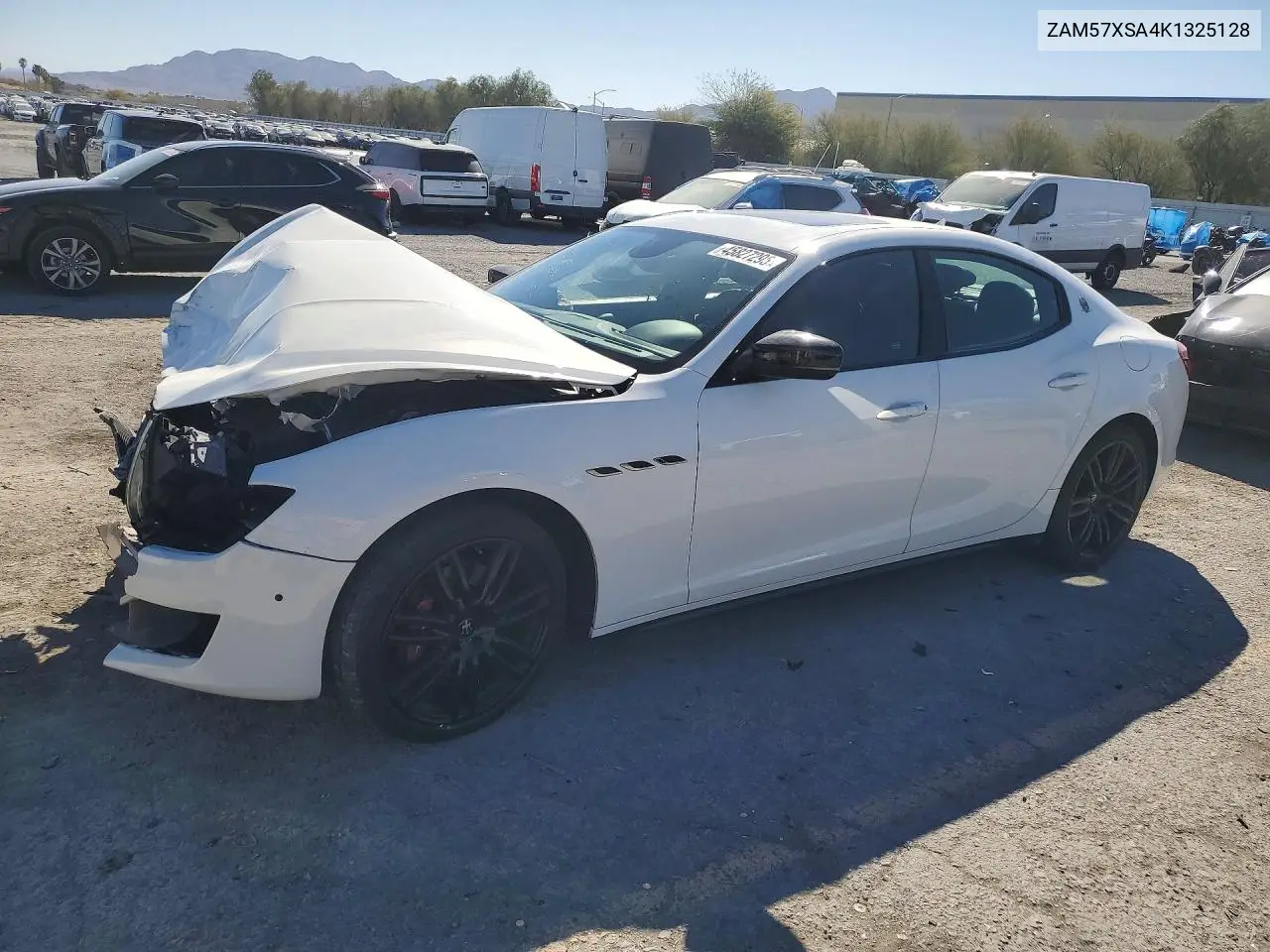 2019 Maserati Ghibli VIN: ZAM57XSA4K1325128 Lot: 45827296