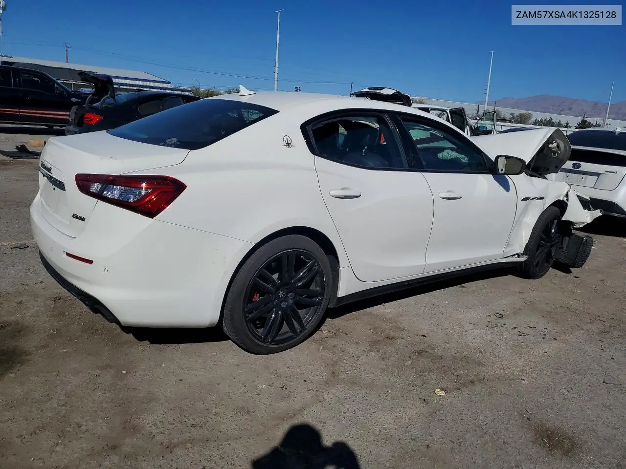 2019 Maserati Ghibli VIN: ZAM57XSA4K1325128 Lot: 45827296
