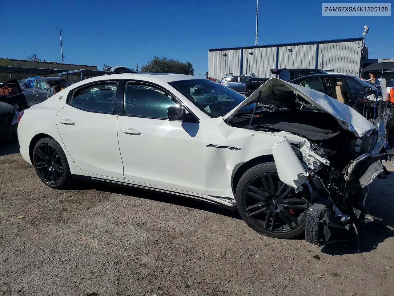 2019 Maserati Ghibli VIN: ZAM57XSA4K1325128 Lot: 45827296