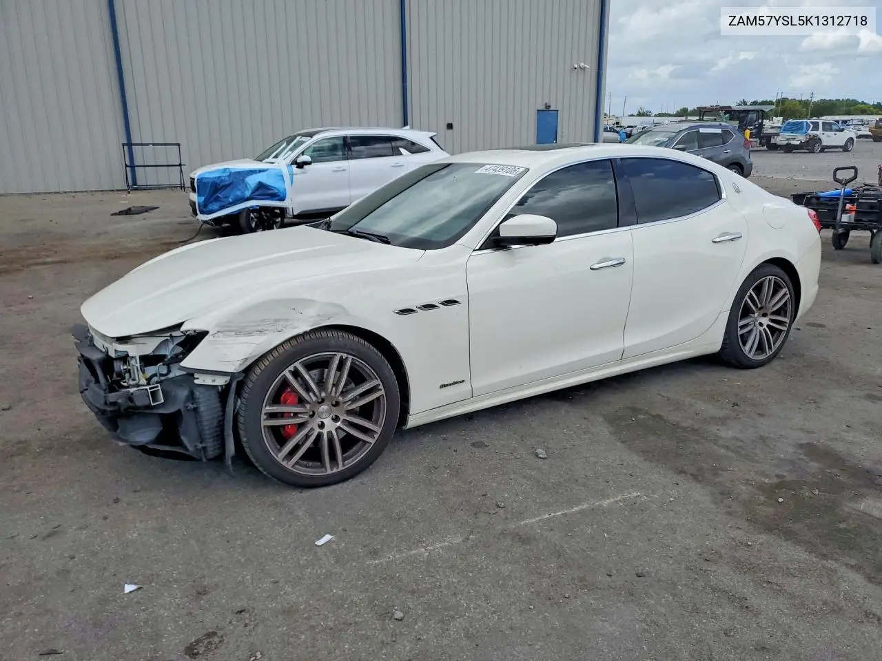 2019 Maserati Ghibli S/Luxury VIN: ZAM57YSL5K1312718 Lot: 47439106