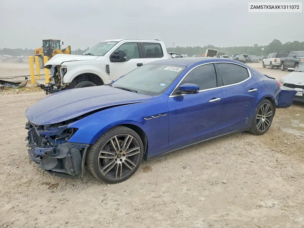 2019 Maserati Ghibli VIN: ZAM57XSAXK1311072 Lot: 52224206