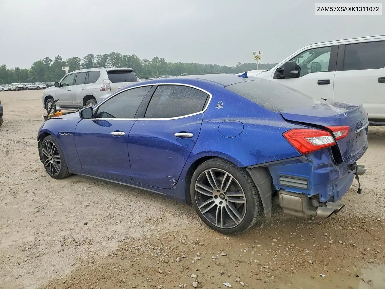 2019 Maserati Ghibli VIN: ZAM57XSAXK1311072 Lot: 52224206