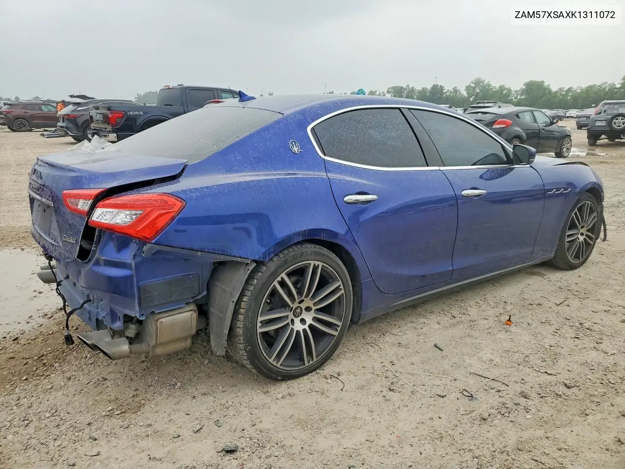 2019 Maserati Ghibli VIN: ZAM57XSAXK1311072 Lot: 52224206