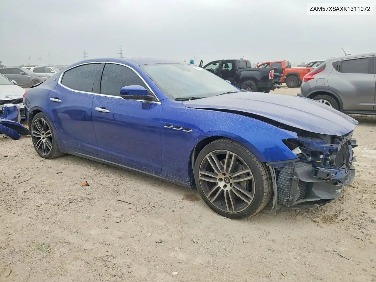 2019 Maserati Ghibli VIN: ZAM57XSAXK1311072 Lot: 52224206