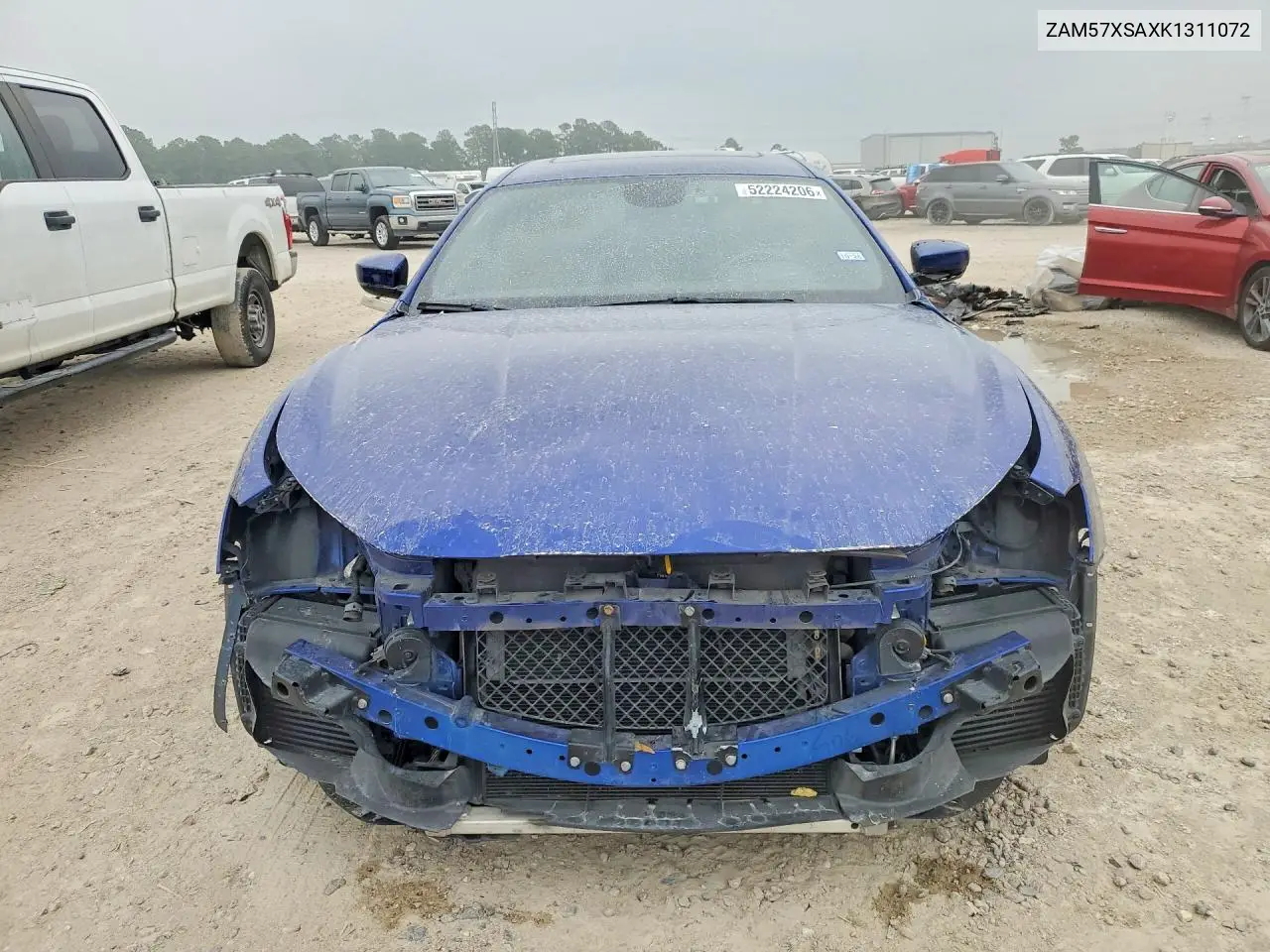 2019 Maserati Ghibli VIN: ZAM57XSAXK1311072 Lot: 52224206