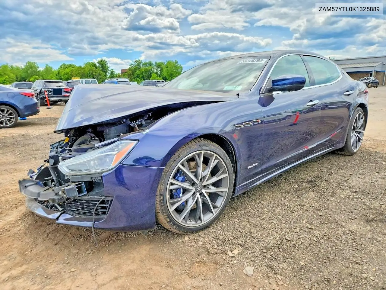 2019 Maserati Ghibli S VIN: ZAM57YTL0K1325889 Lot: 55246296