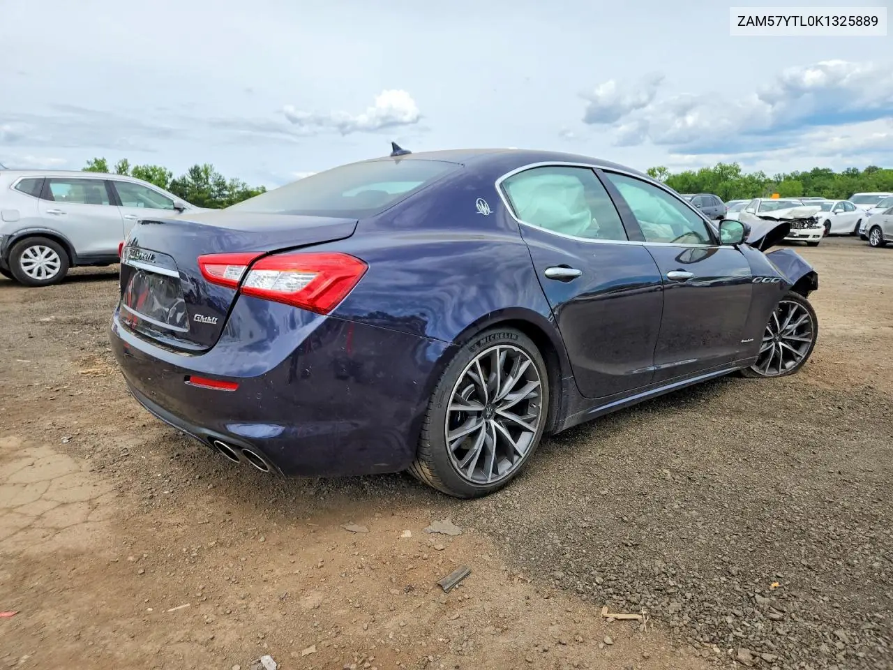 2019 Maserati Ghibli S VIN: ZAM57YTL0K1325889 Lot: 55246296