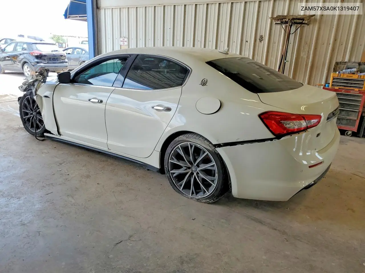 2019 Maserati Ghibli VIN: ZAM57XSA0K1319407 Lot: 57359306