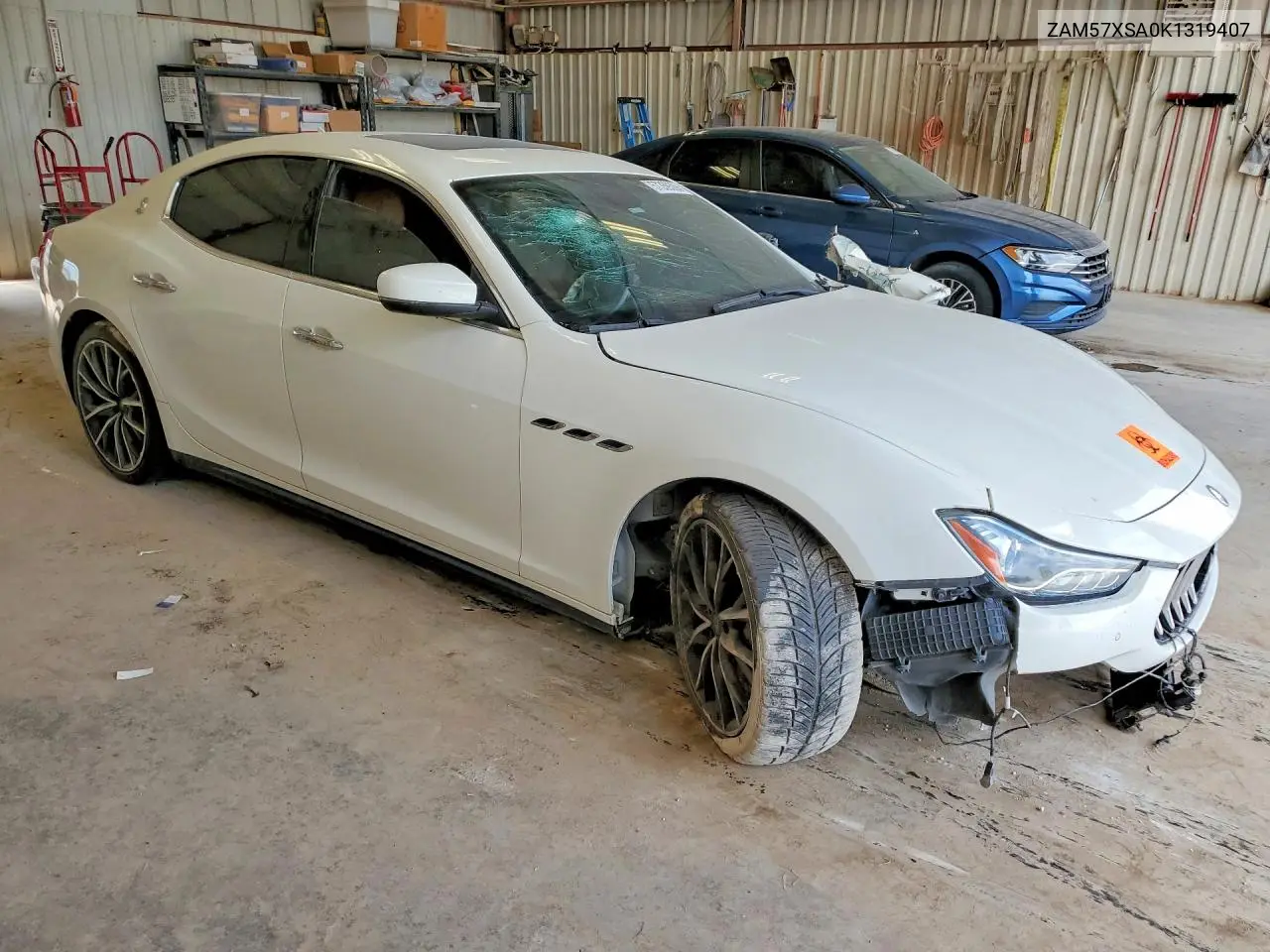 2019 Maserati Ghibli VIN: ZAM57XSA0K1319407 Lot: 57359306