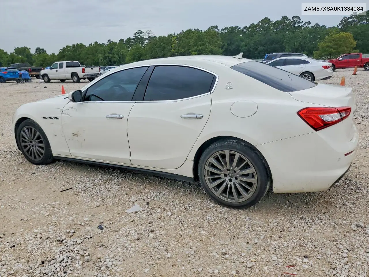 2019 Maserati Ghibli VIN: ZAM57XSA0K1334084 Lot: 60858476