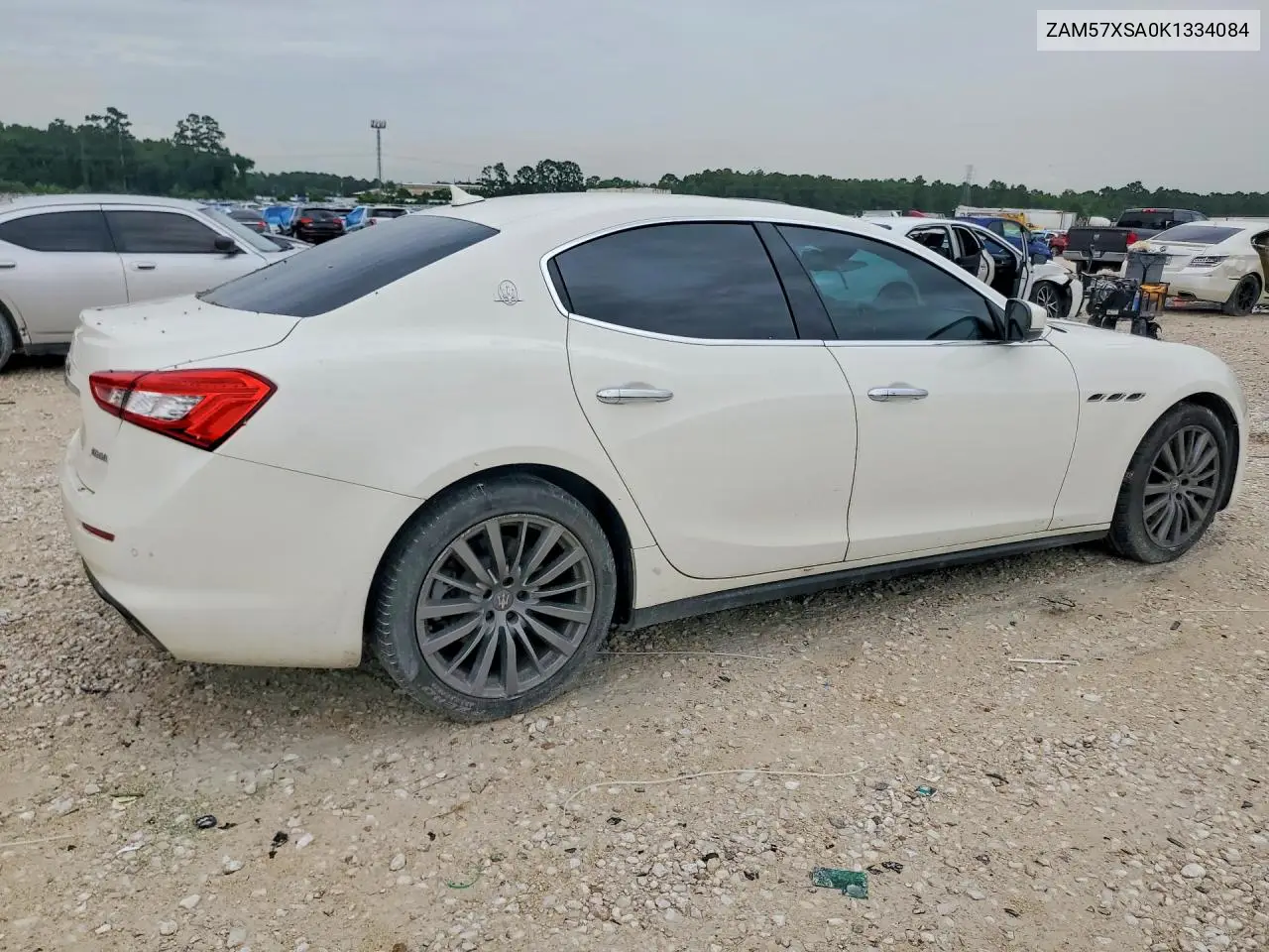 2019 Maserati Ghibli VIN: ZAM57XSA0K1334084 Lot: 60858476