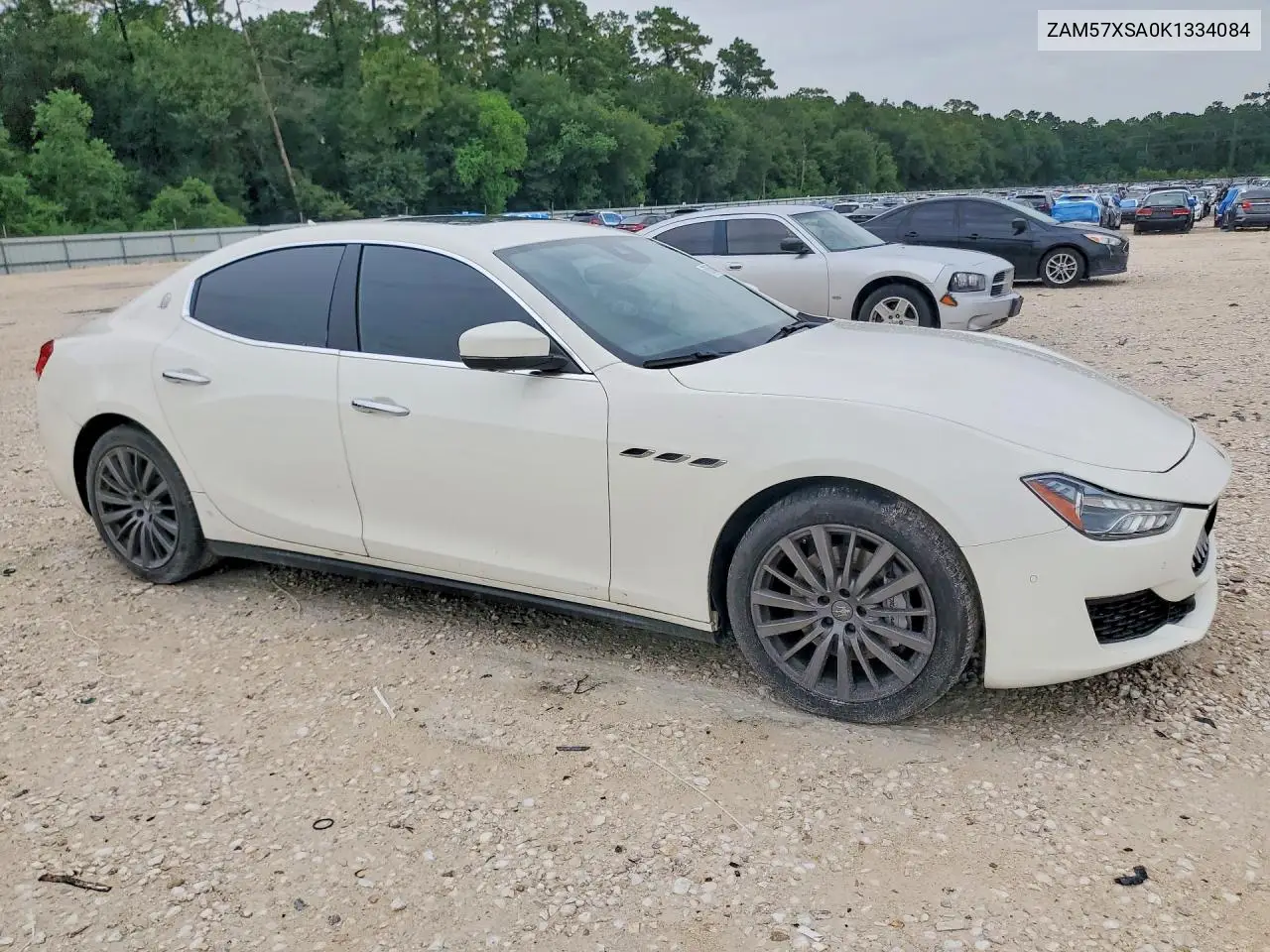 2019 Maserati Ghibli VIN: ZAM57XSA0K1334084 Lot: 60858476