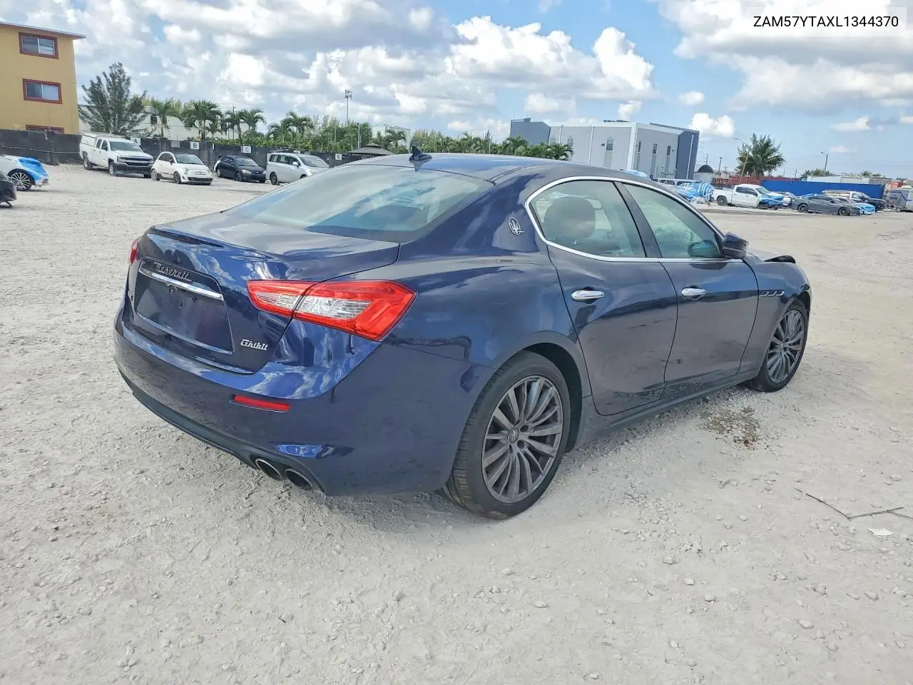 2020 Maserati Ghibli S VIN: ZAM57YTAXL1344370 Lot: 46635386