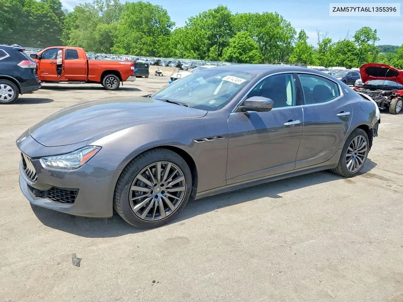 2020 Maserati Ghibli S VIN: ZAM57YTA6L1355396 Lot: 56142466