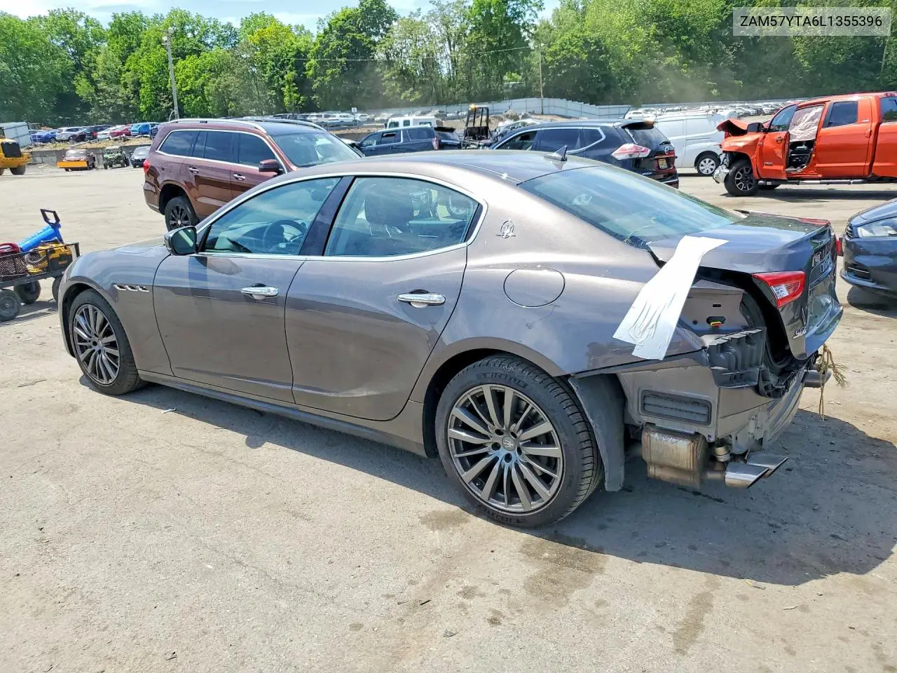 2020 Maserati Ghibli S VIN: ZAM57YTA6L1355396 Lot: 56142466