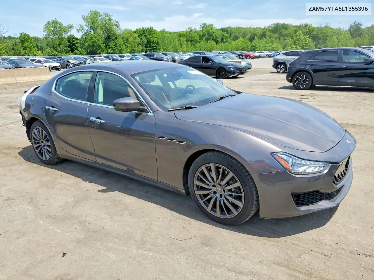 2020 Maserati Ghibli S VIN: ZAM57YTA6L1355396 Lot: 56142466