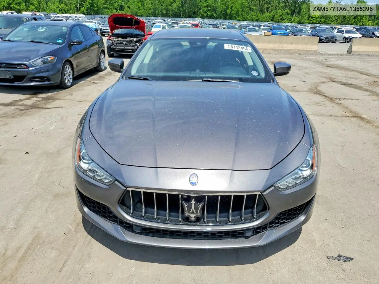 2020 Maserati Ghibli S VIN: ZAM57YTA6L1355396 Lot: 56142466
