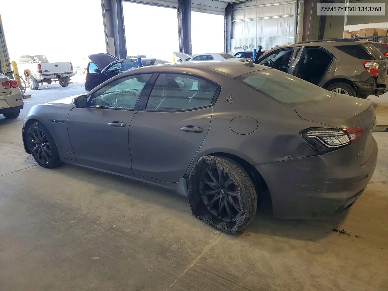 2020 Maserati Ghibli S VIN: ZAM57YTS0L1343768 Lot: 75978405