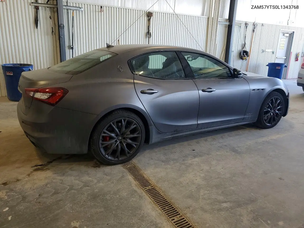 2020 Maserati Ghibli S VIN: ZAM57YTS0L1343768 Lot: 75978405
