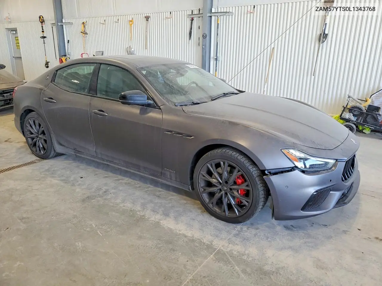 2020 Maserati Ghibli S VIN: ZAM57YTS0L1343768 Lot: 75978405