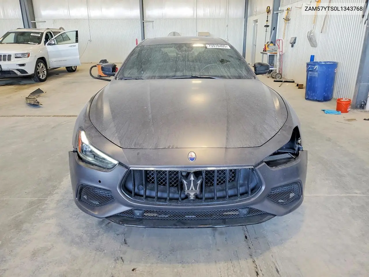 2020 Maserati Ghibli S VIN: ZAM57YTS0L1343768 Lot: 75978405