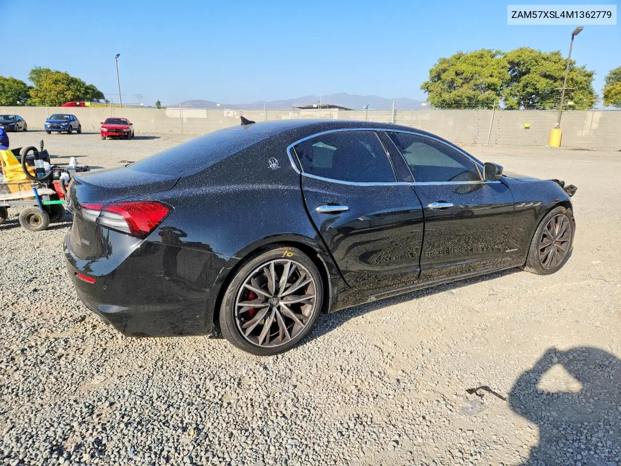 2021 Maserati Ghibli Luxury VIN: ZAM57XSL4M1362779 Lot: 56026376