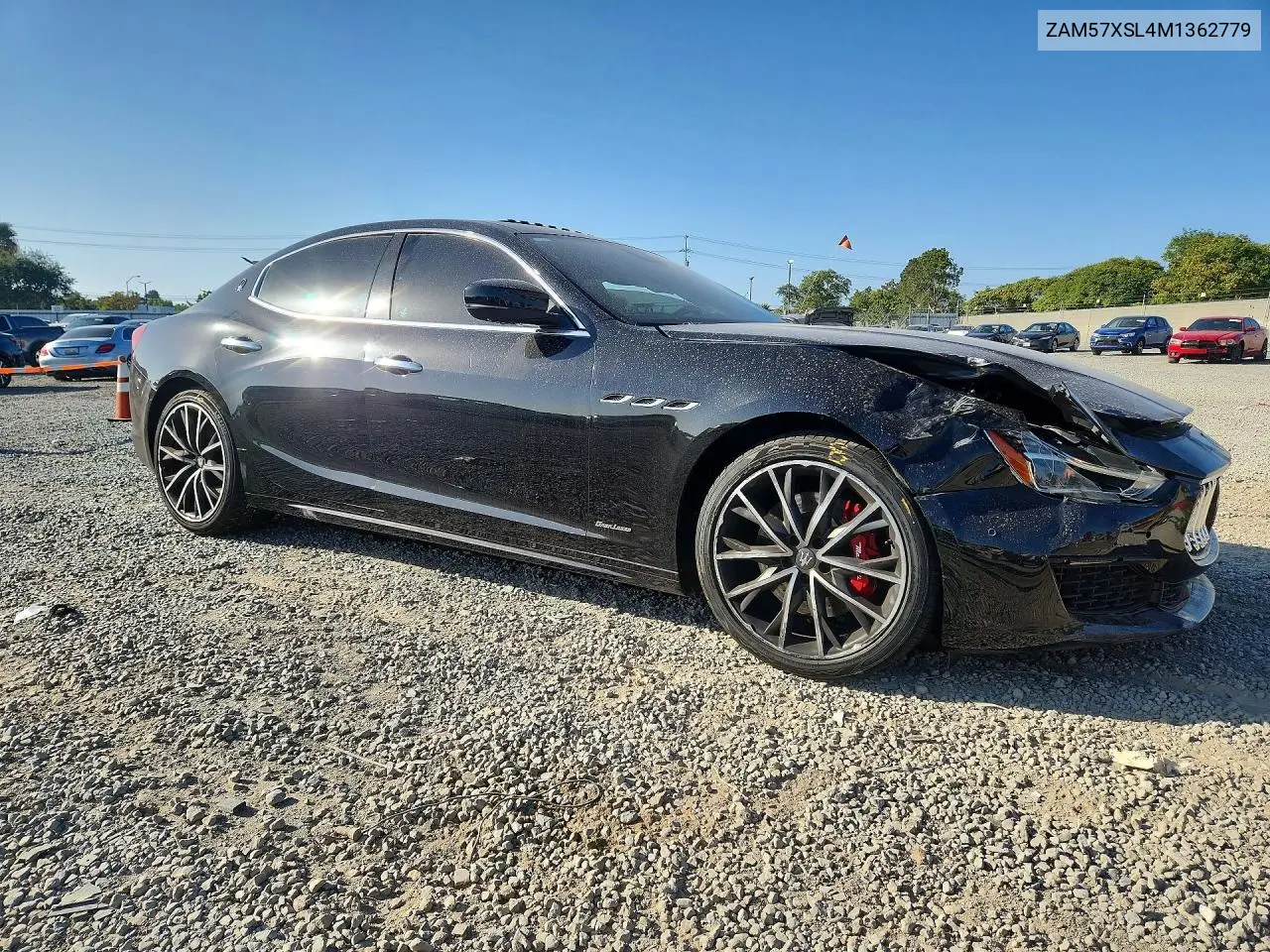 2021 Maserati Ghibli Luxury VIN: ZAM57XSL4M1362779 Lot: 56026376