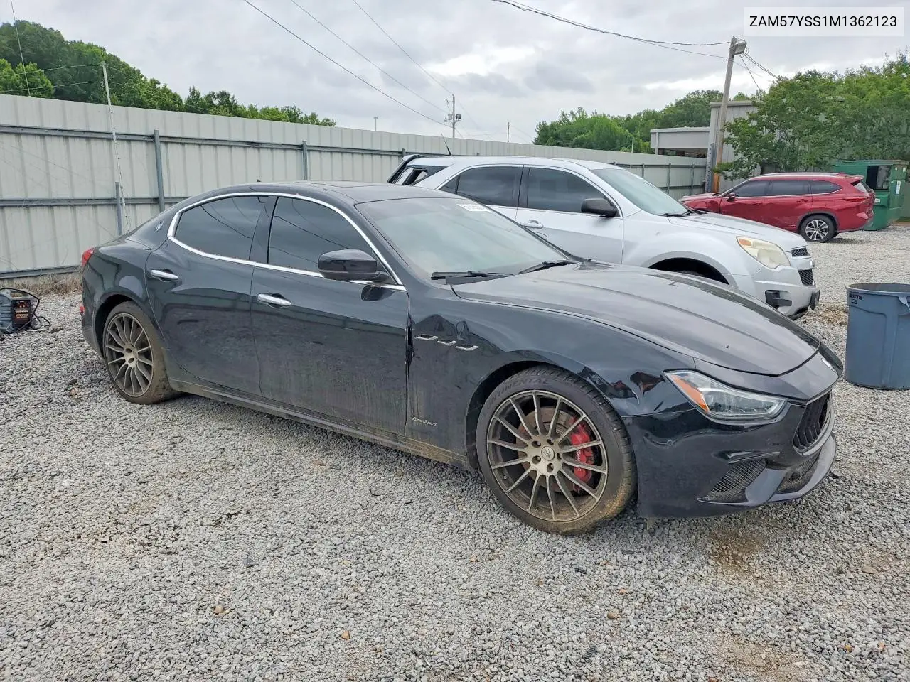 2021 Maserati Ghibli S VIN: ZAM57YSS1M1362123 Lot: 57978526