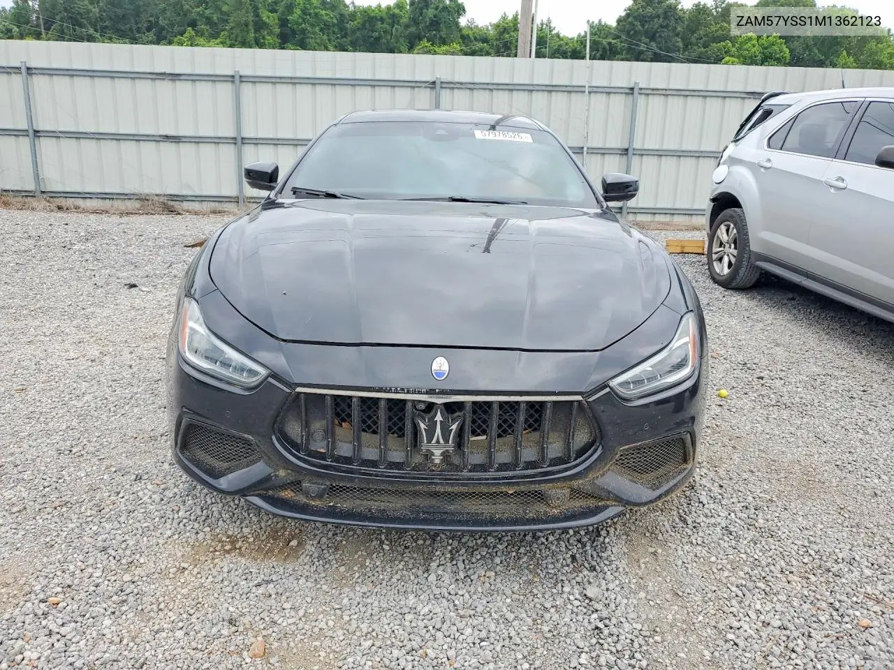2021 Maserati Ghibli S VIN: ZAM57YSS1M1362123 Lot: 57978526