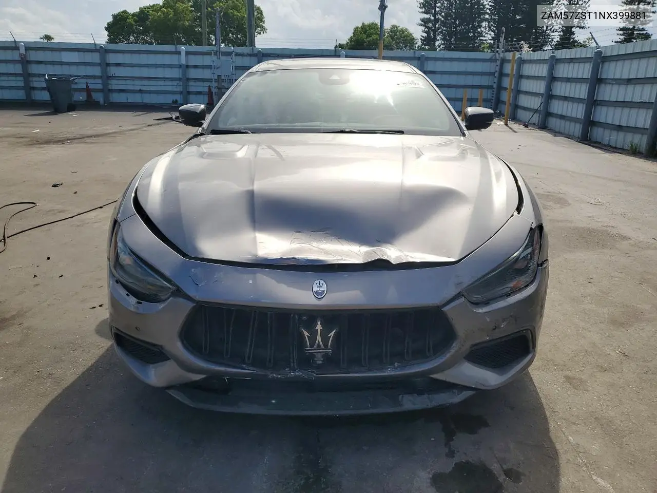 2022 Maserati Ghibli Trofeo VIN: ZAM57ZST1NX399881 Lot: 58028046