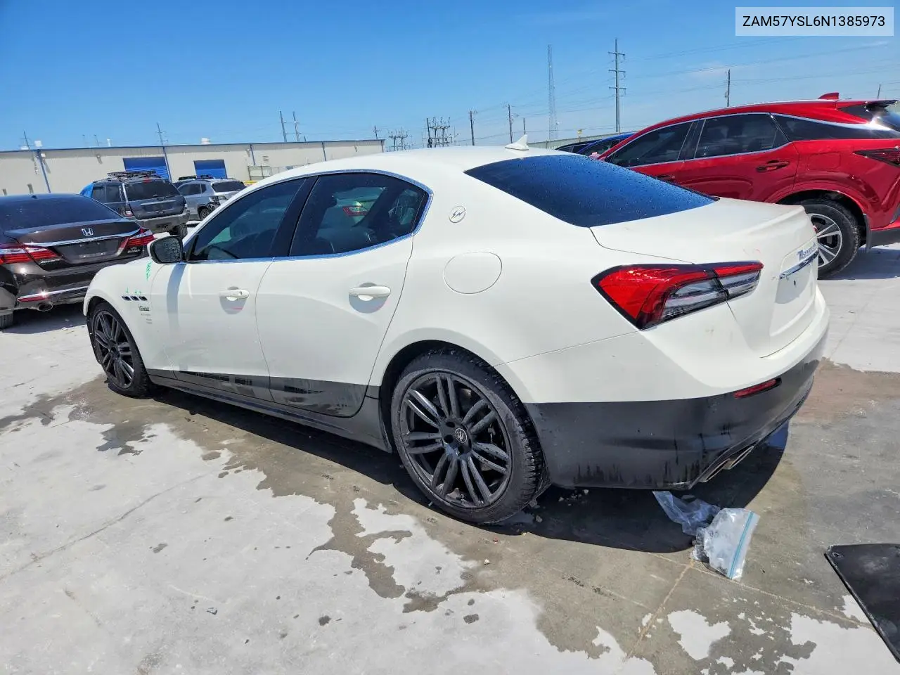 2022 Maserati Ghibli Fragment VIN: ZAM57YSL6N1385973 Lot: 76292865