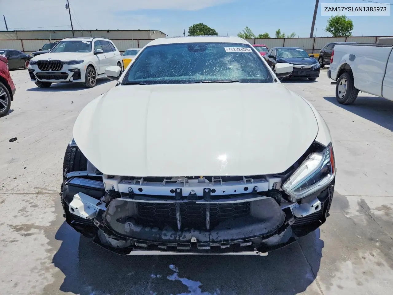 2022 Maserati Ghibli Fragment VIN: ZAM57YSL6N1385973 Lot: 76292865