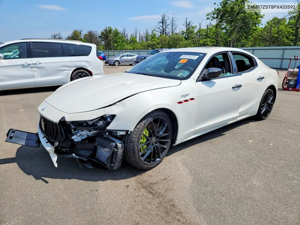 2023 Maserati Ghibli Trofeo VIN: ZAM57ZST8PX433592 Lot: 50334225