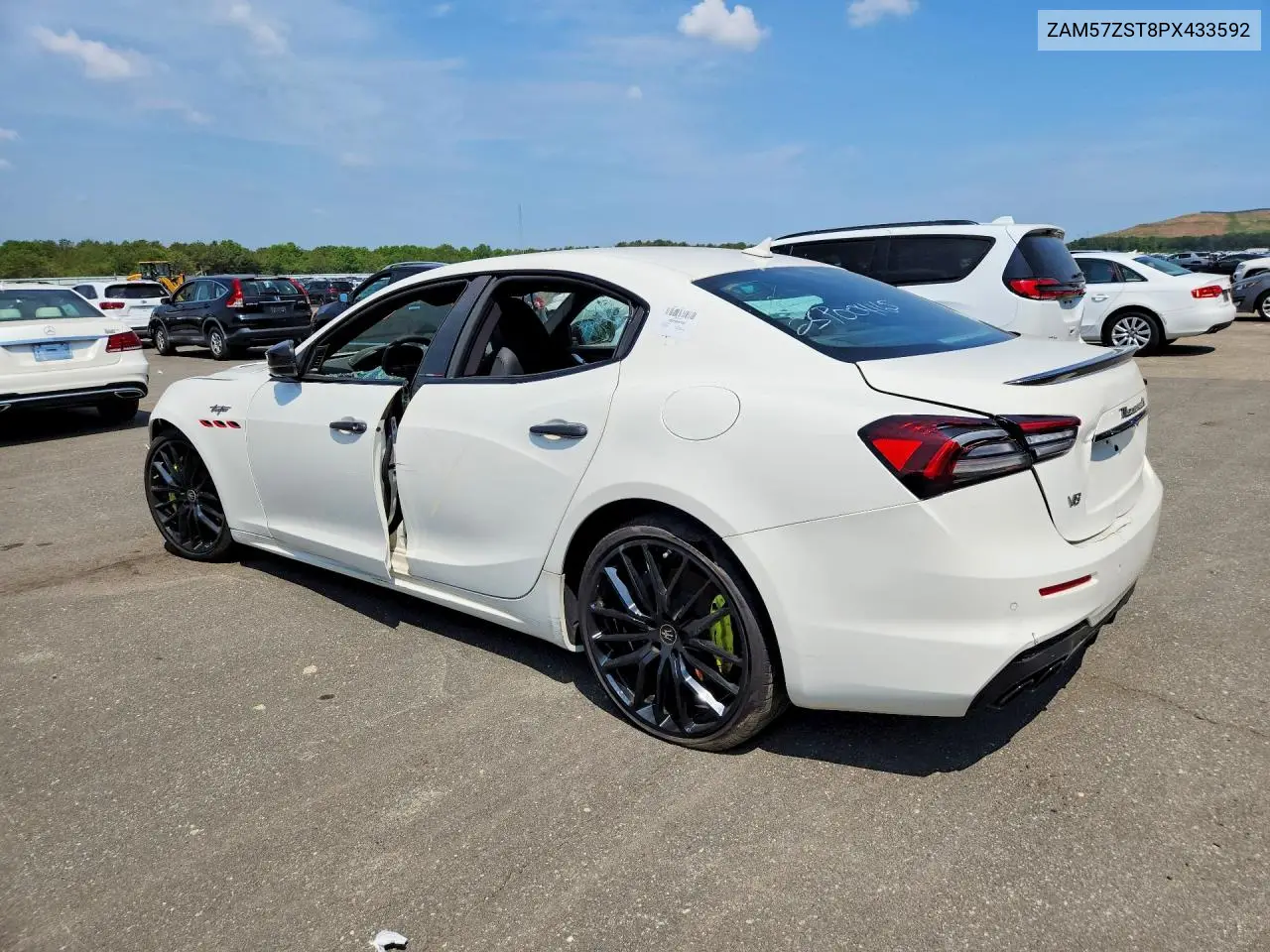 2023 Maserati Ghibli Trofeo VIN: ZAM57ZST8PX433592 Lot: 50334225