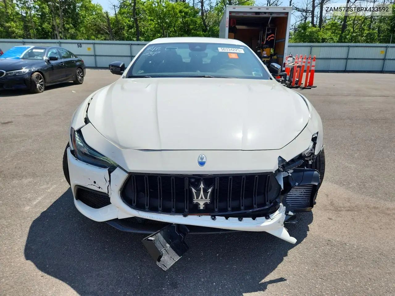 2023 Maserati Ghibli Trofeo VIN: ZAM57ZST8PX433592 Lot: 50334225