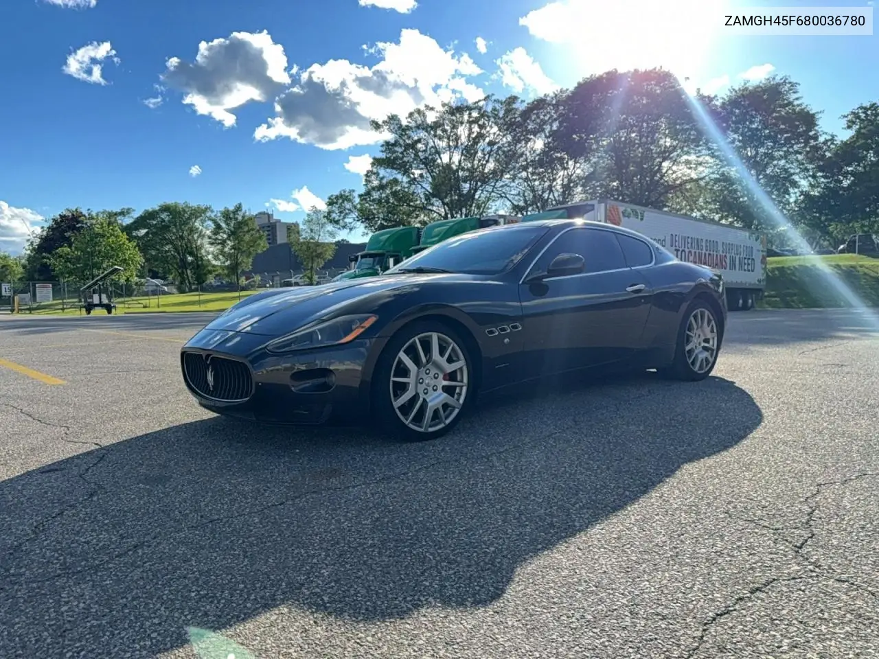 2008 Maserati Granturismo VIN: ZAMGH45F680036780 Lot: 58471836